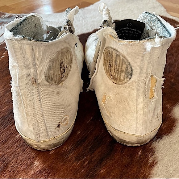 GGDB LIKE NEW in box Francy Slide High Top Sneaker - Picture 5 of 16